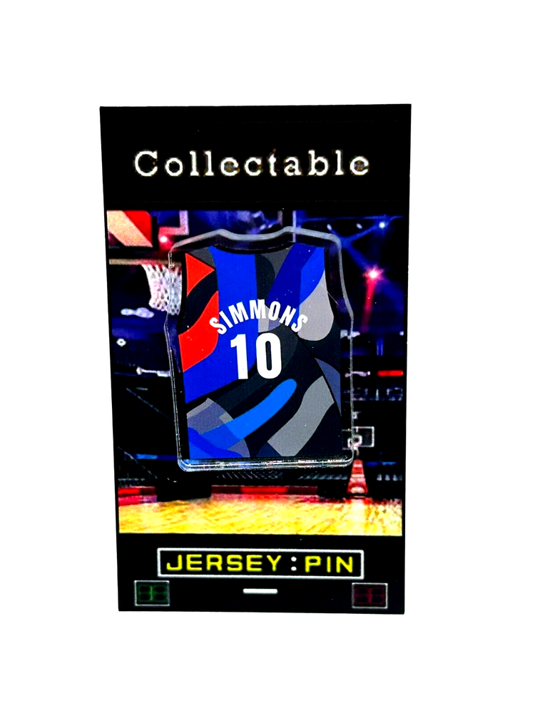 Brooklyn Nets Ben Simmons jersey lapel pin-Classic RETRO Collectable