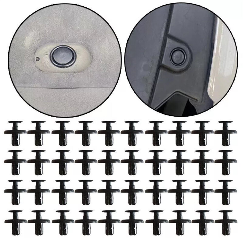 40X Trim Clips Wheel Arch Inner Wing Lining Lower Engine Shield Cover For Toyota