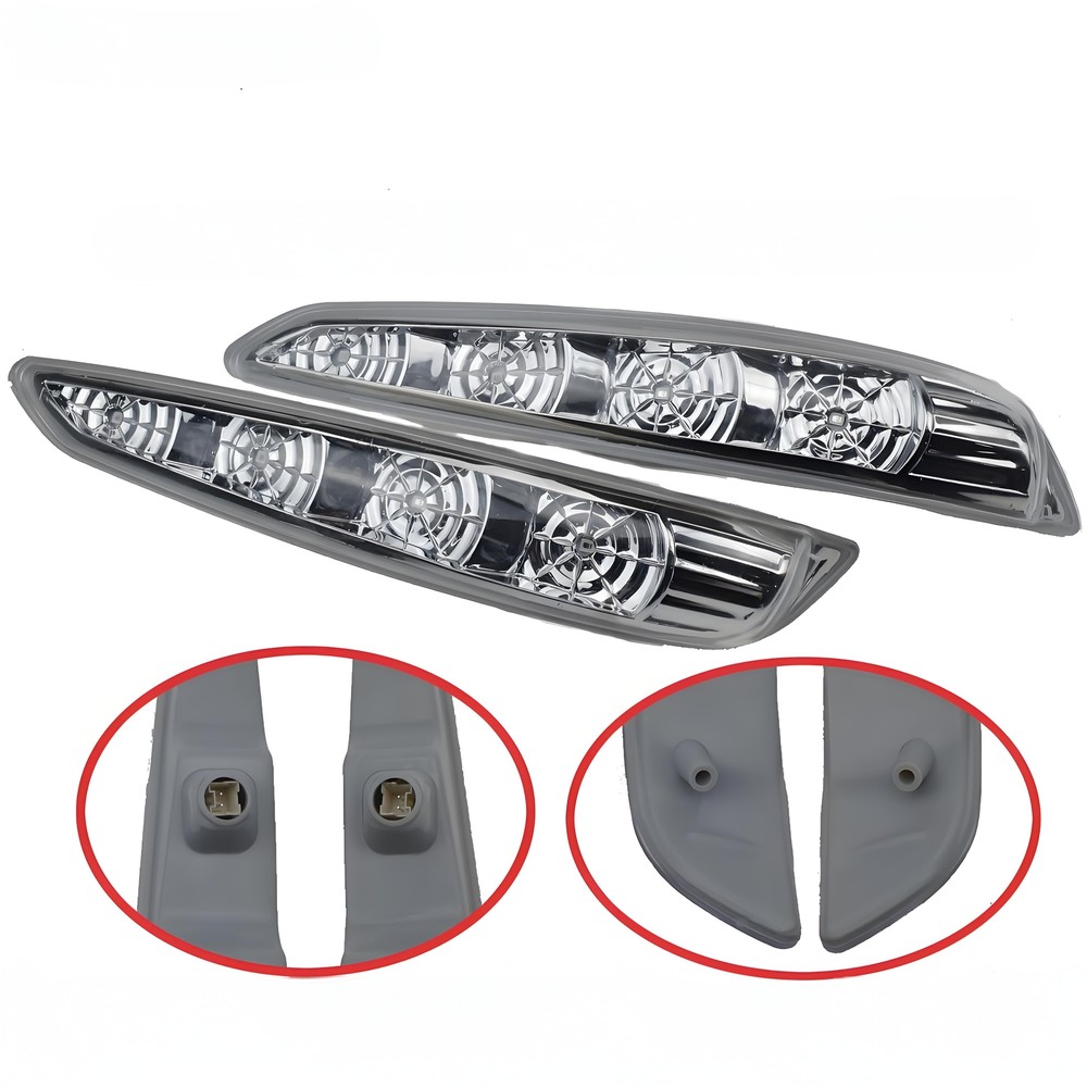 NEW Outside Mirror Turn Signal Lamp Left & Right Fits Hyundai Sonata 2011-2015