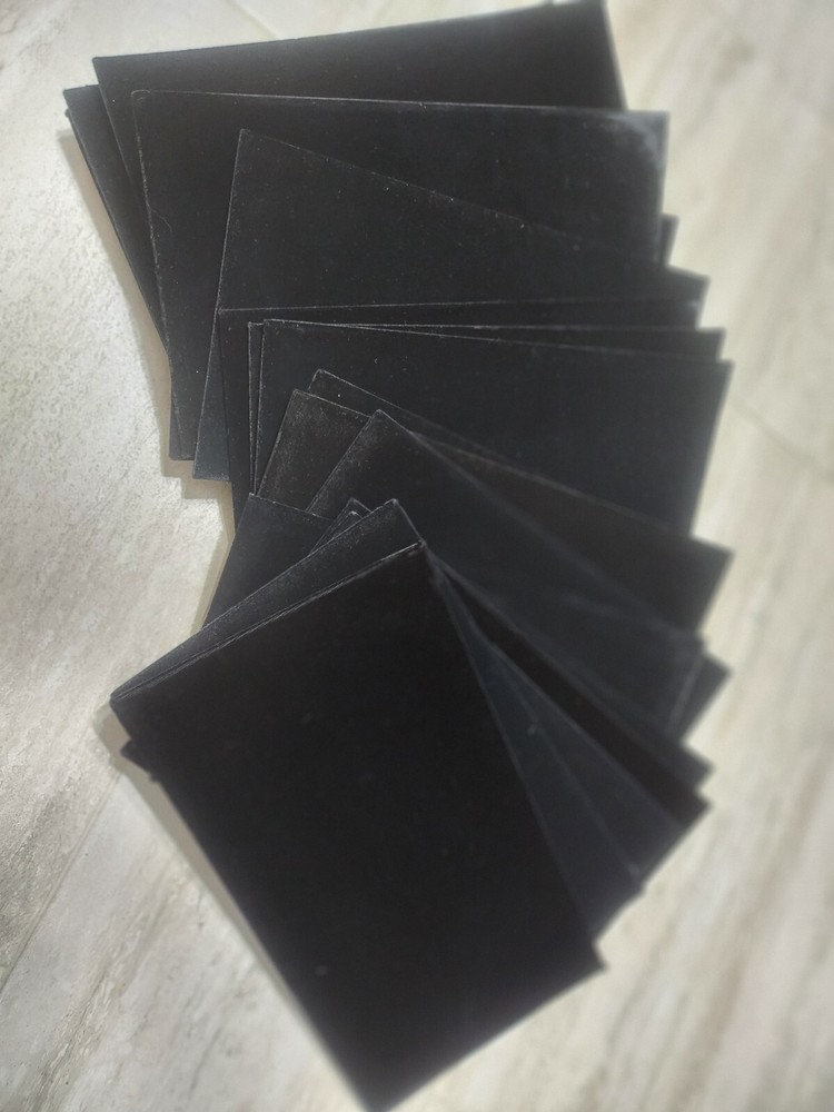 20 Black Velvet Jewelry Tray Inserts---read below