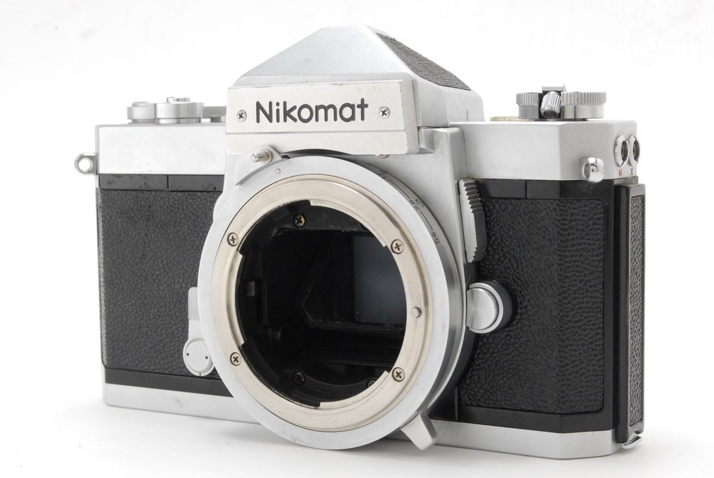 Nikon Nikomat FTN Silver 35mm SLR Film Camera [Near MINT] From JAPAN