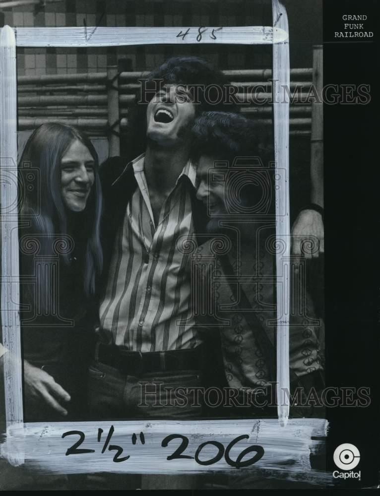 1978 Press Photo Capitol Records recording artists Grand Funk Railroad