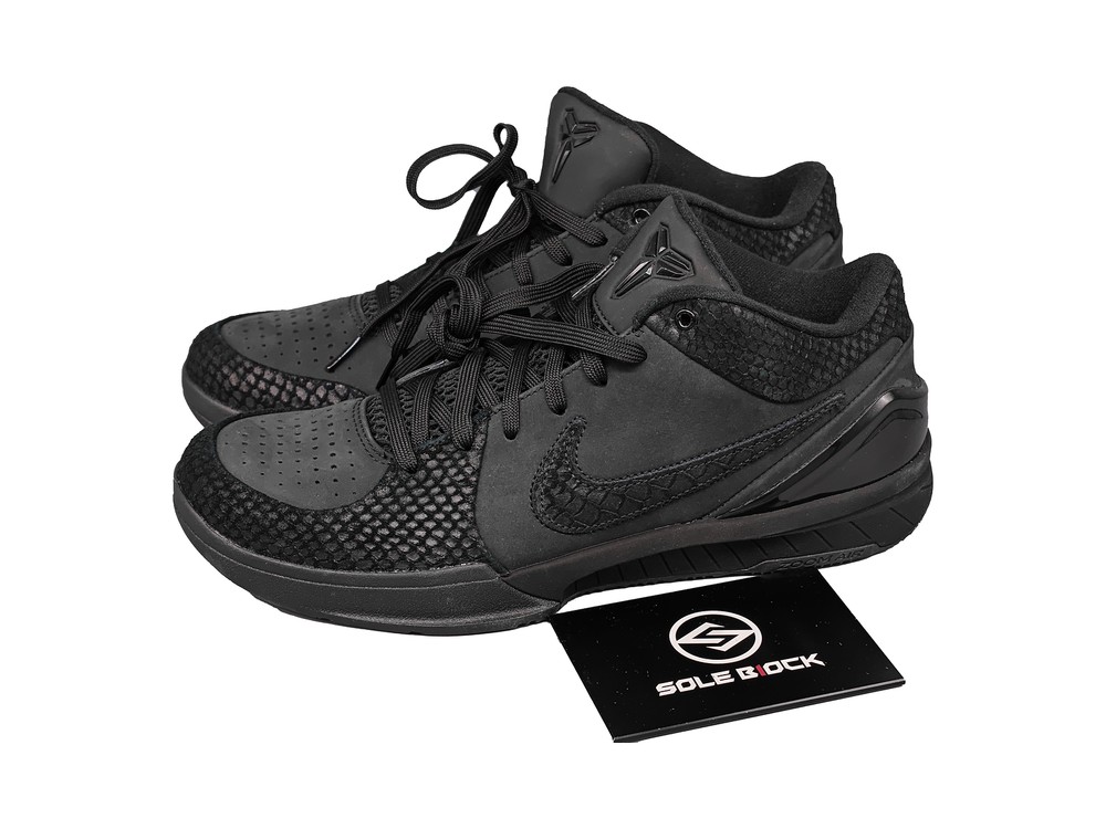 Nike Zoom Kobe IV Protro Low Top Black Mamba Gift FQ3544-001