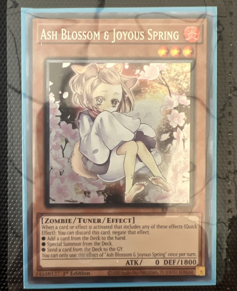 Ash Blossom Joyous Spring Prismatic Collector Rare 1st Ed NM RA04-EN025