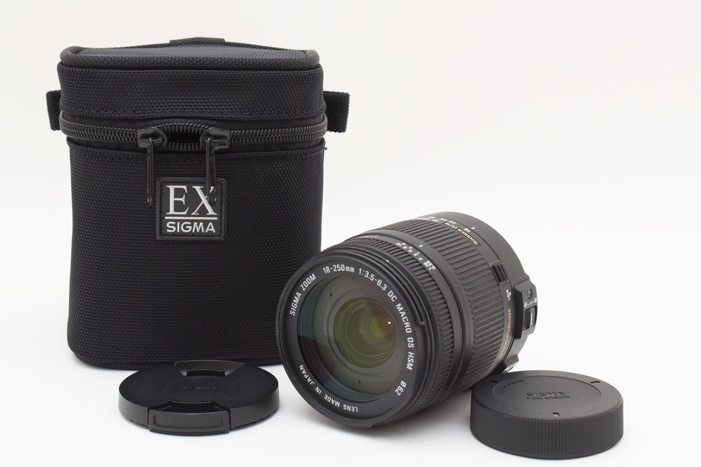 SIGMA 18-250mm F3.5-6.3 DC MACRO OS HSM for Nikon From Japan #2489