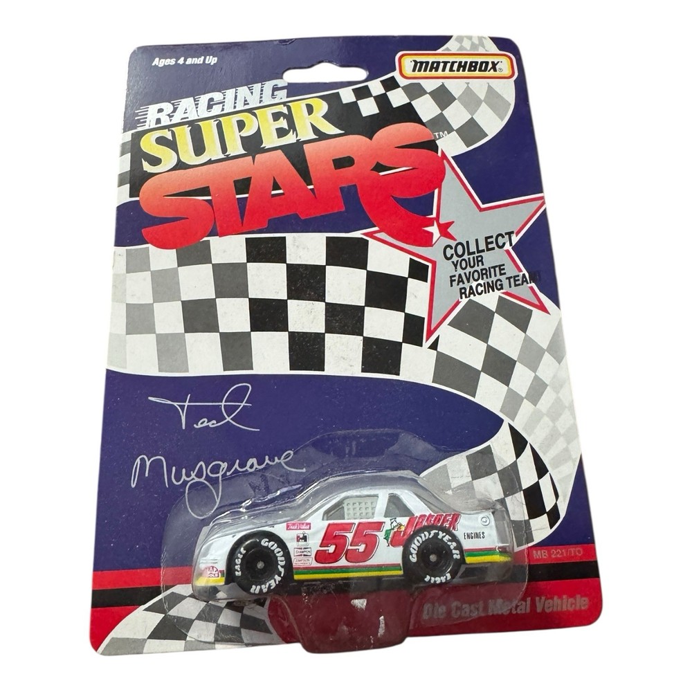 Ted Musgrave 1992 Lumina #55 Matchbox Racing Super Stars 1:64 NASCAR Diecast