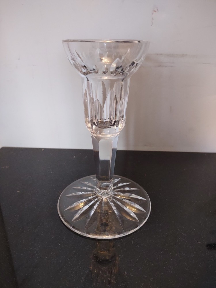 Vintage WATERFORD CRYSTAL Replacement Candlestick Holders SIGNED 5 5/8
