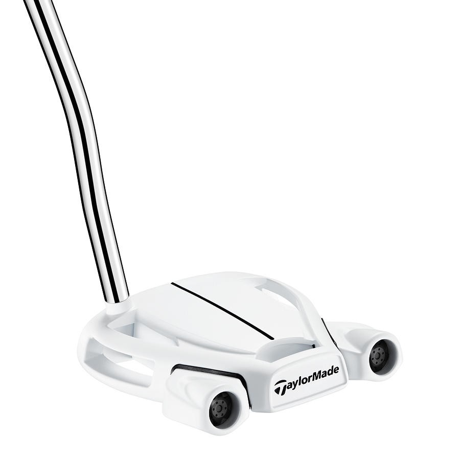 TaylorMade Spider GHOST white Putter Double Bend  33ich RH  Steel shaft HC New