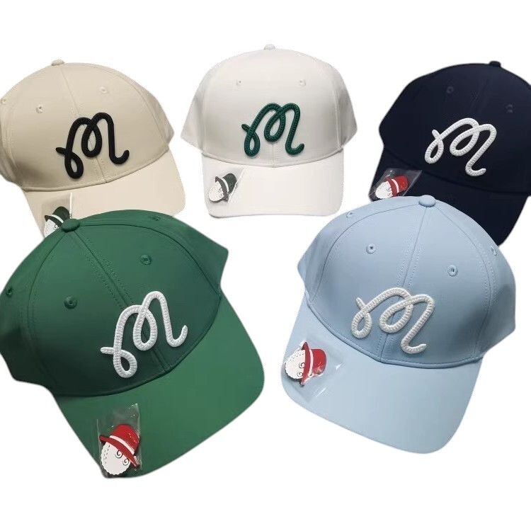 Malbon Golf Hat + Buckets Ball Marker 2024 s/s golf cap or men and women