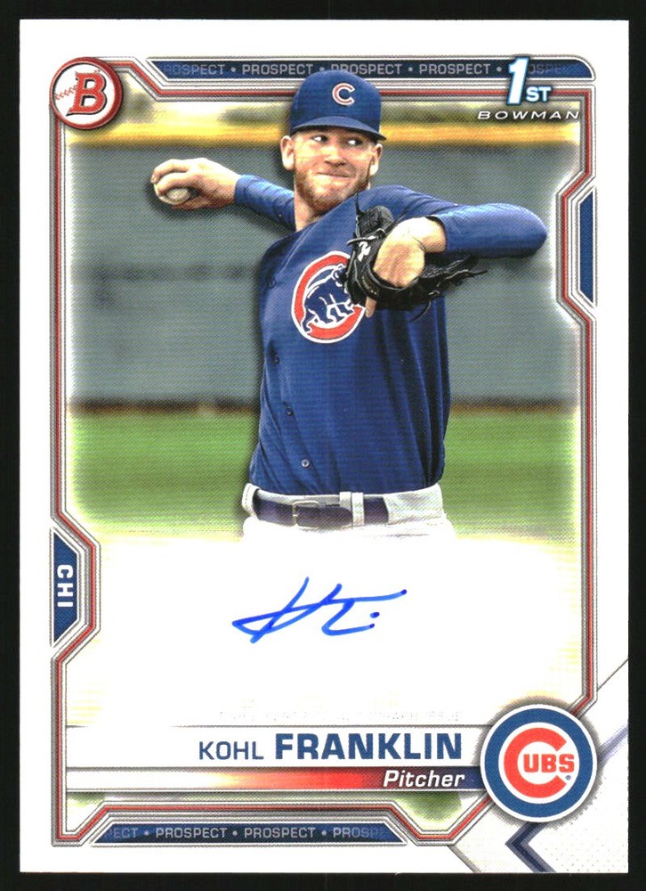 2021 Bowman Prospect Autographs #PAPRKF Kohl Franklin