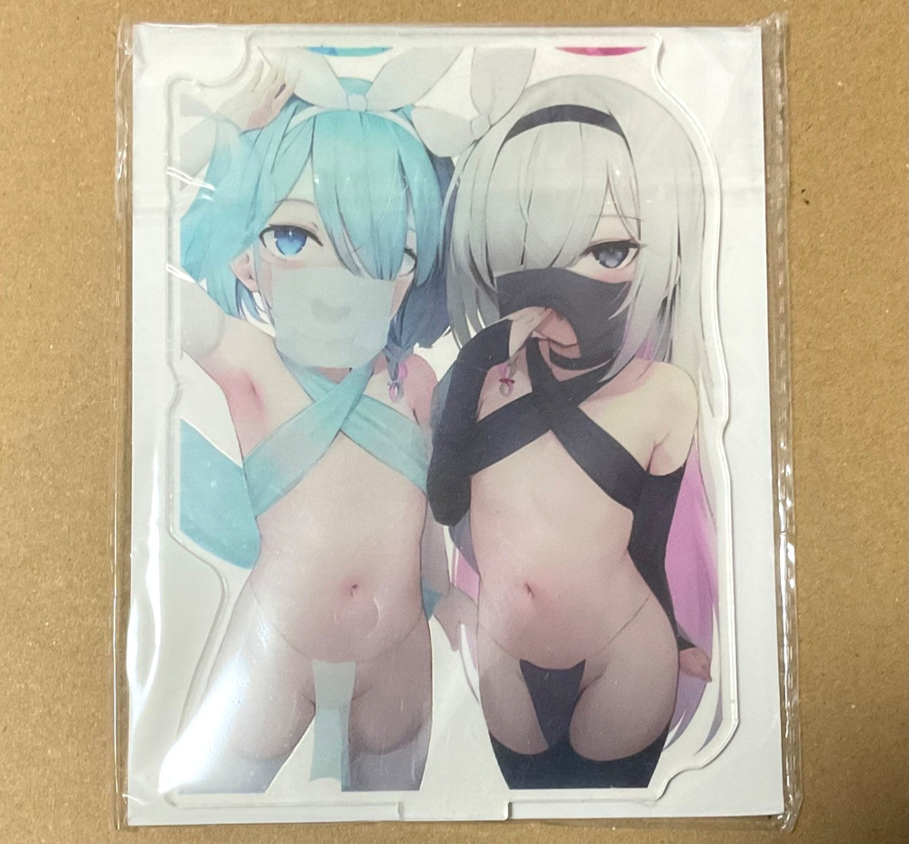 Blue Archive Arona Plana Swimsuit Bikini Anime Game Acrylic Stand 15cm New