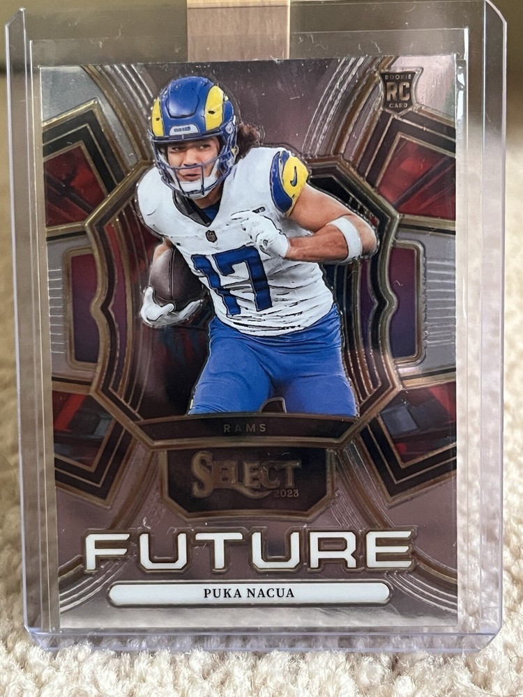 2023 Panini Select Puka Nacua Rookie Future RC #FUT-PNA Rams