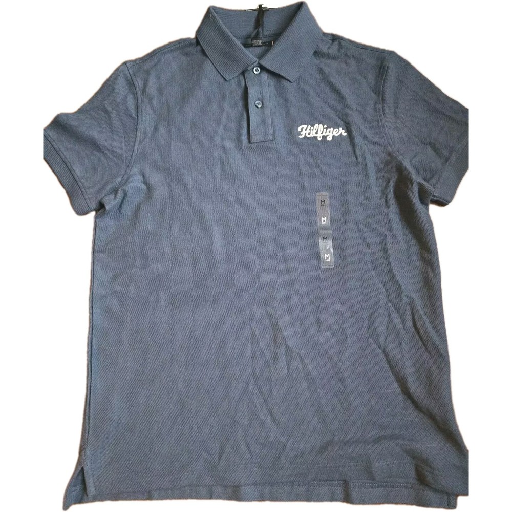Tommy Hilfiger Mens Polo Size Medium Hilfiger Signature Polo. NWT