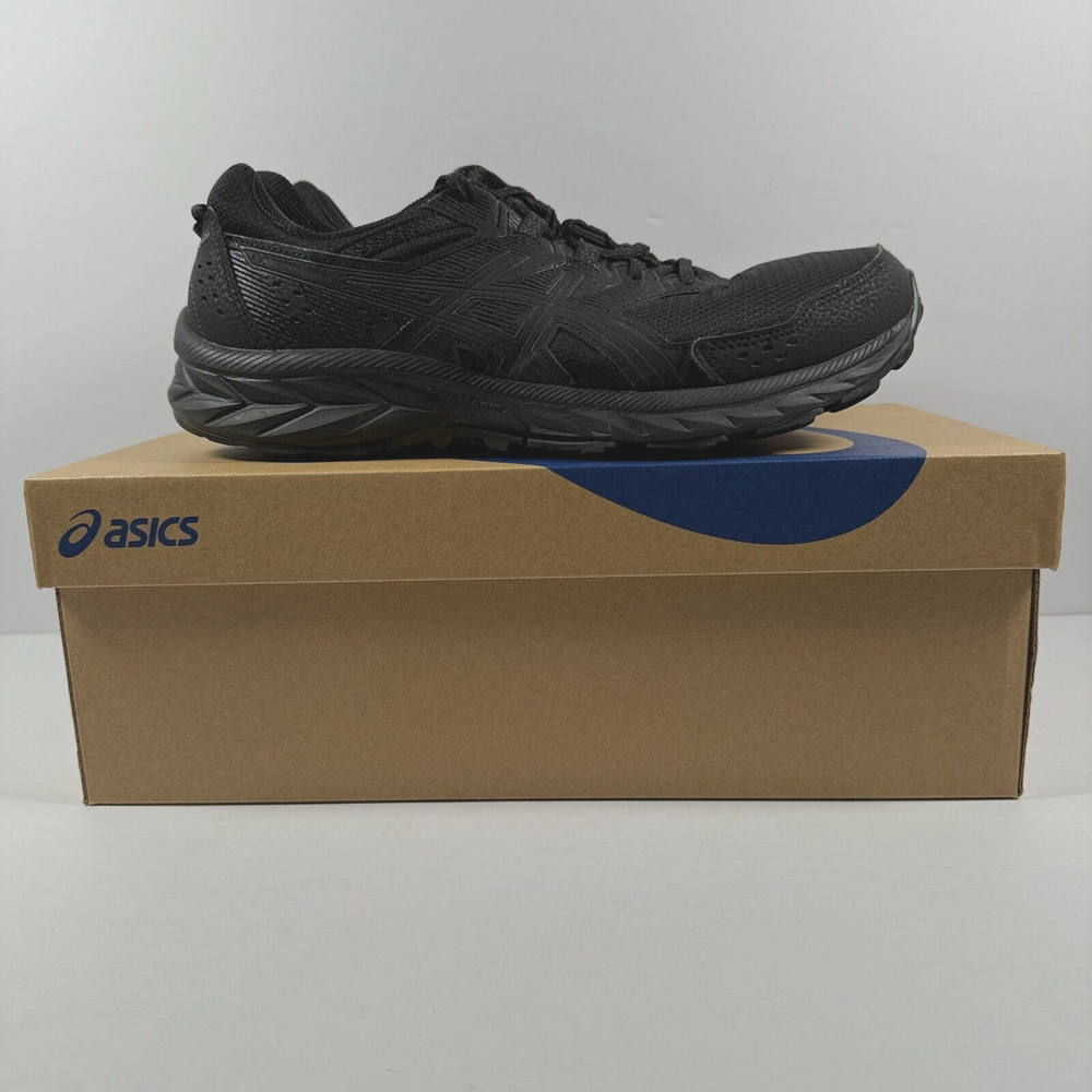 Asics Gel-Venture 9 Mens 10 Black 1011B486-001 - Tread Alittle Worn