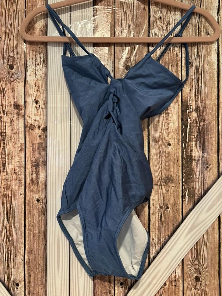 Womens Suboo blue sz 4 bathing suit new with tags and lining