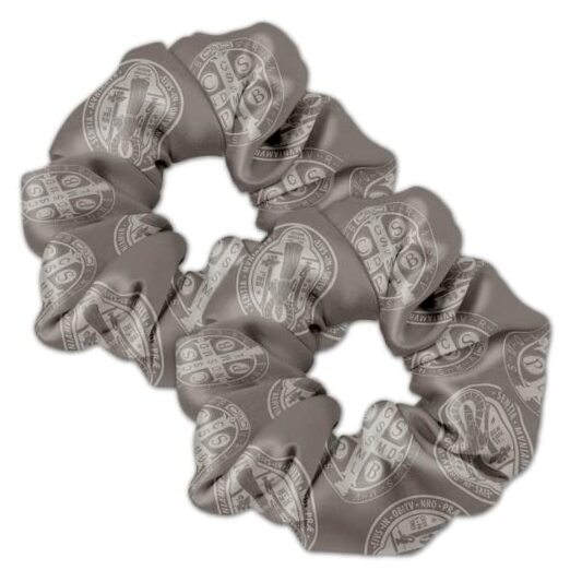 Saint Benedict Thick Stretchy Elastic Hair Scrunchie Ponytail Holder