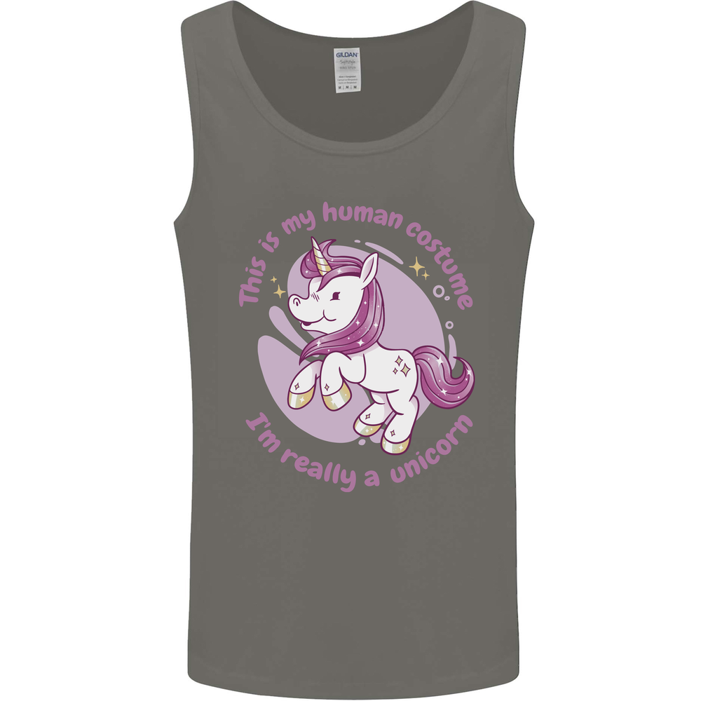 This is My Unicorn Costume Fancy Dress Outfit Mens Vest Tank Top