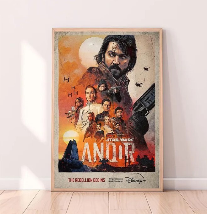 Star Wars Andor 2022 Official Movie Poster High-Quality Collectible Print