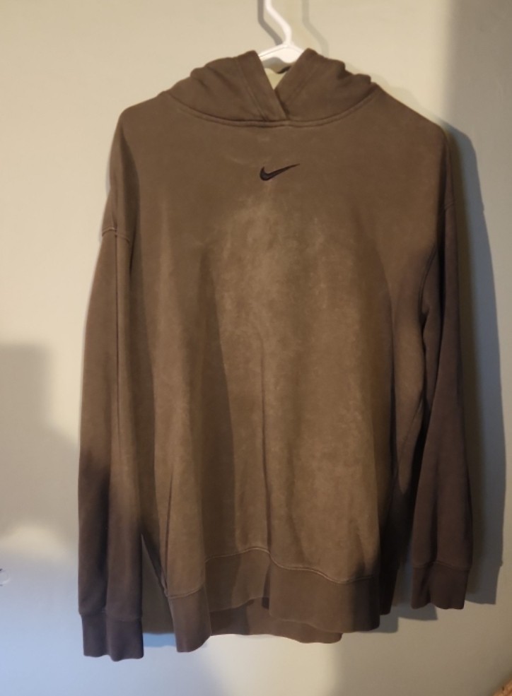 Vintage Y2K Style Nike Center Swoosh Hoodie Embroidered Logo Men's  Size  Small