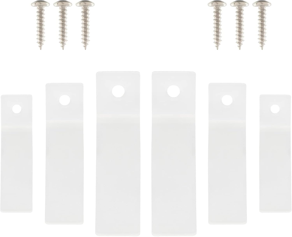 Non-Slip Drawer Stops, Clear PVC Plastic Drawer Stoppers for Furniture Chest Dra