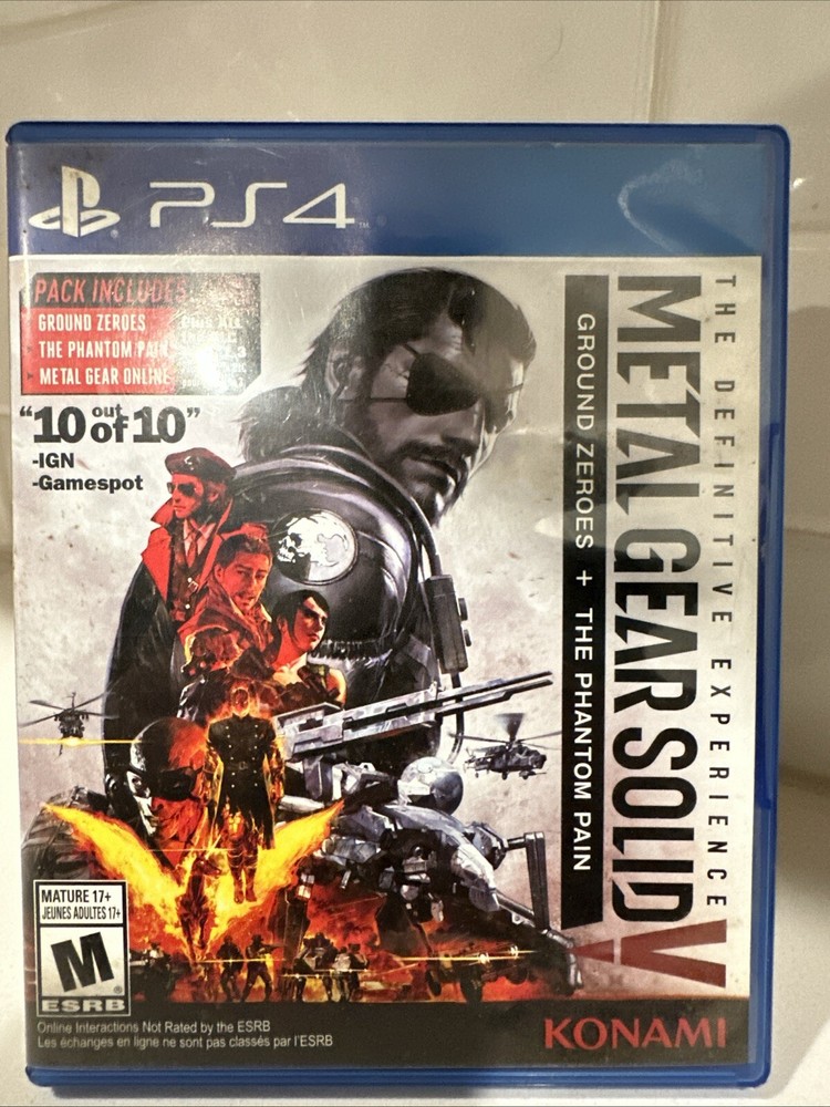 Metal Gear Solid V: The Definitive Experience - *Rare Blue Version* PS4