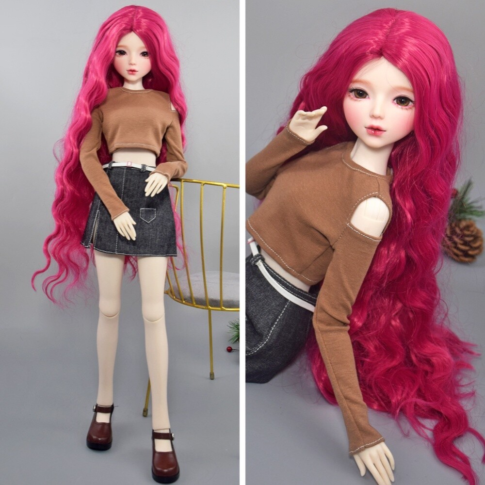 1/3 BJD Doll Full Set with Outfits - Female Body & Clothes-image
