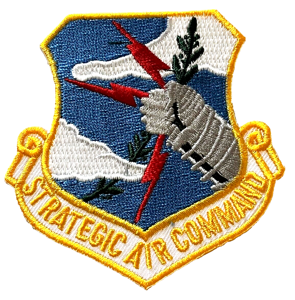 U.S. AIR FORCE STRATEGIC AIR COMMAND PATCH (AFF) USAF SAC