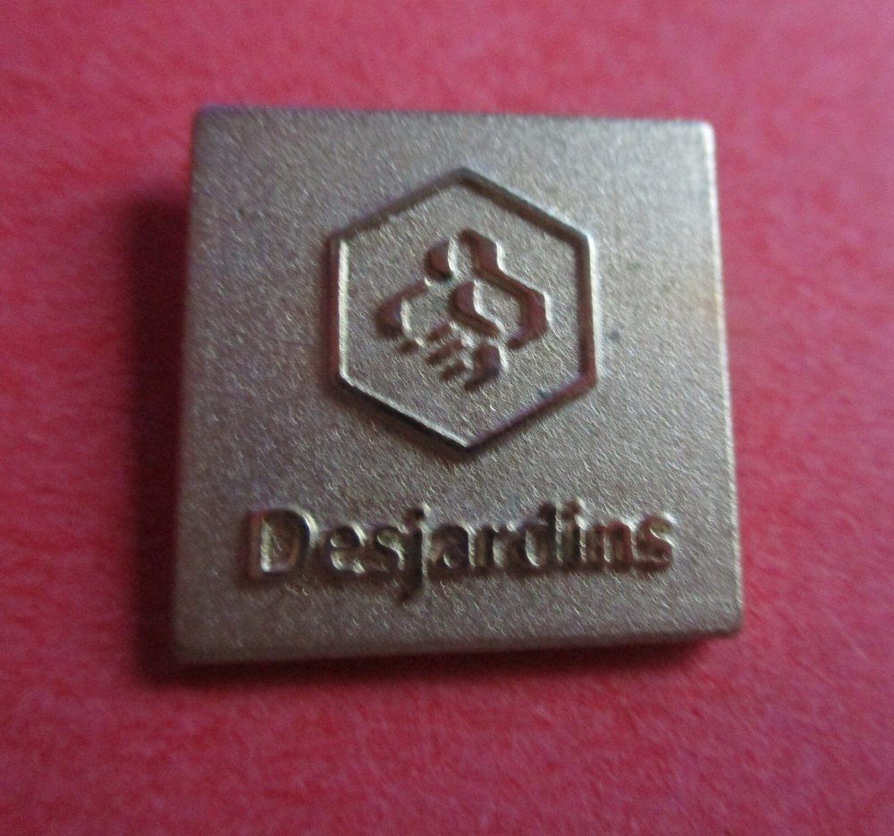 Desjardins Bank Logo - Advertising Lapel Pin