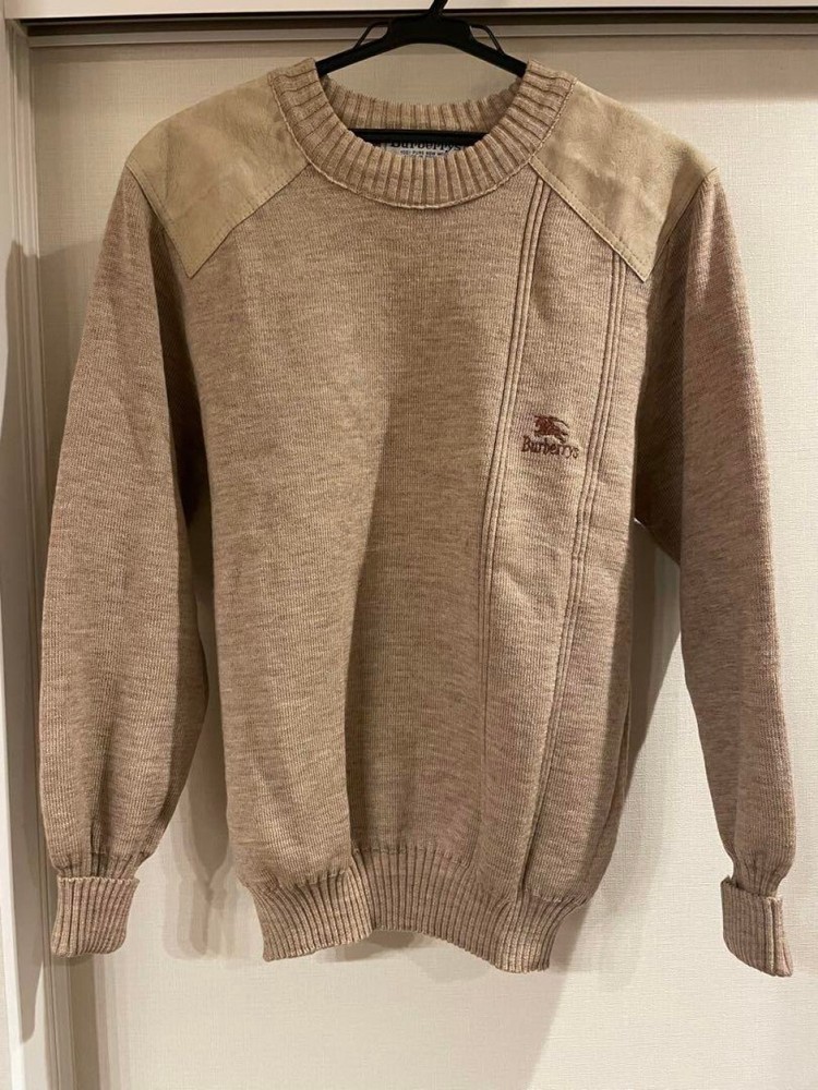 Burberry knit sweater Men's Fashion from Japan