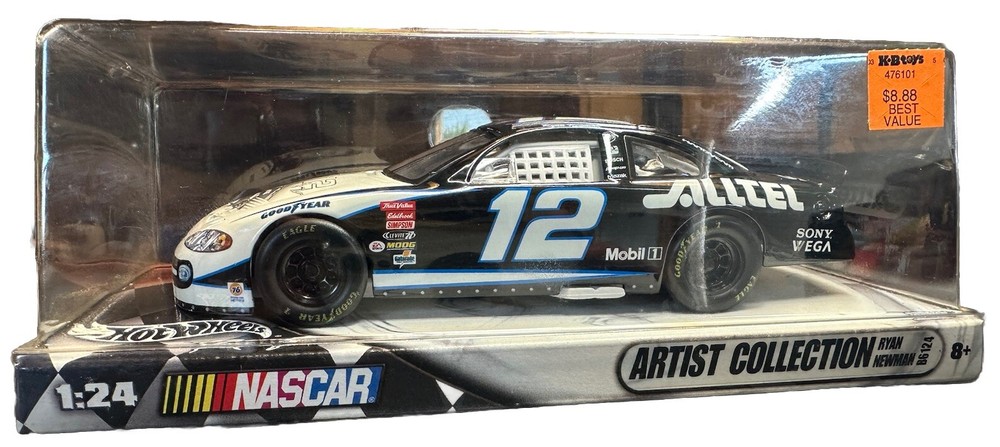 Ryan Newman 2003 #12 Dodge Diecast Car Hot Wheels Artist Collection 1:24 - NEW