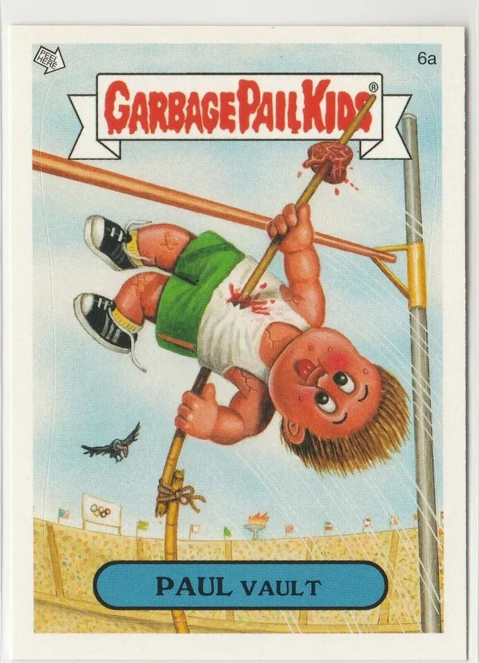 Paul Vault #6a Garbage Pail Kids GPK 2005 ANS4 All-New Series 4