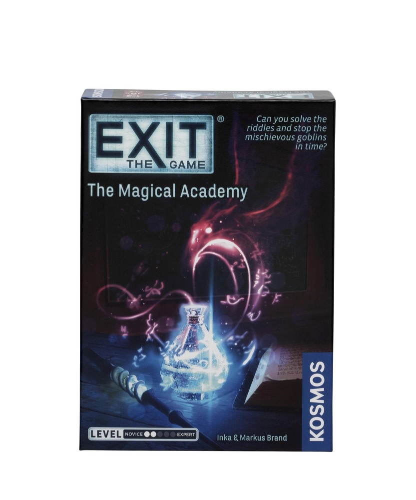 EXIT: The Game - The Magical Academy   Escape Room  Co-op Games   1+ Players   B