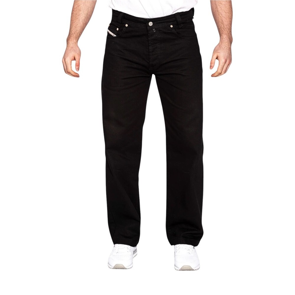 Picaldi Men's Jeans Zicco 474 Black Baggy Straight Fit Clean Denim