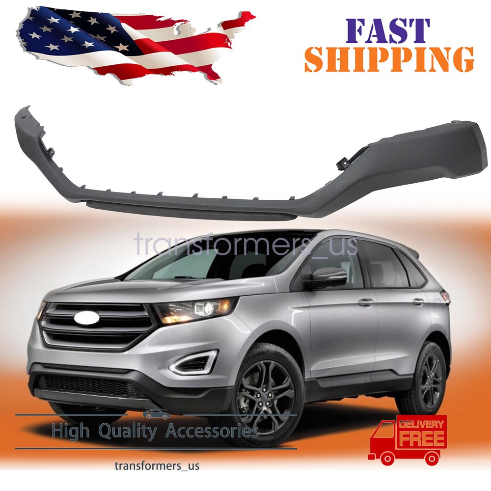 New Front Lower Bumper Cover Fascia Plastic Fit 2015-2018 Ford Edge FT4Z17D957AA