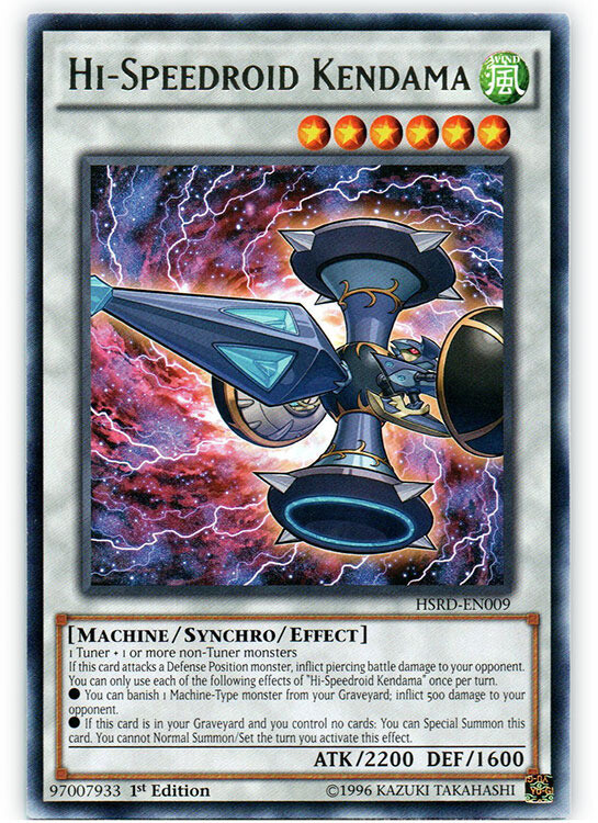 Hi-Speedroid Kendama - HSRD-EN009 - Rare - 1st Edition x1 - Lightly Played