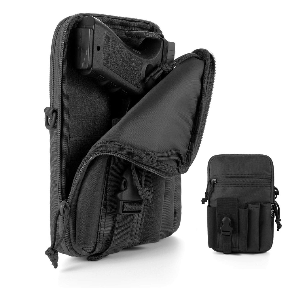 Concealed Waist Molle Bag - Stealth Multipurpose Fanny Pack with Holster  