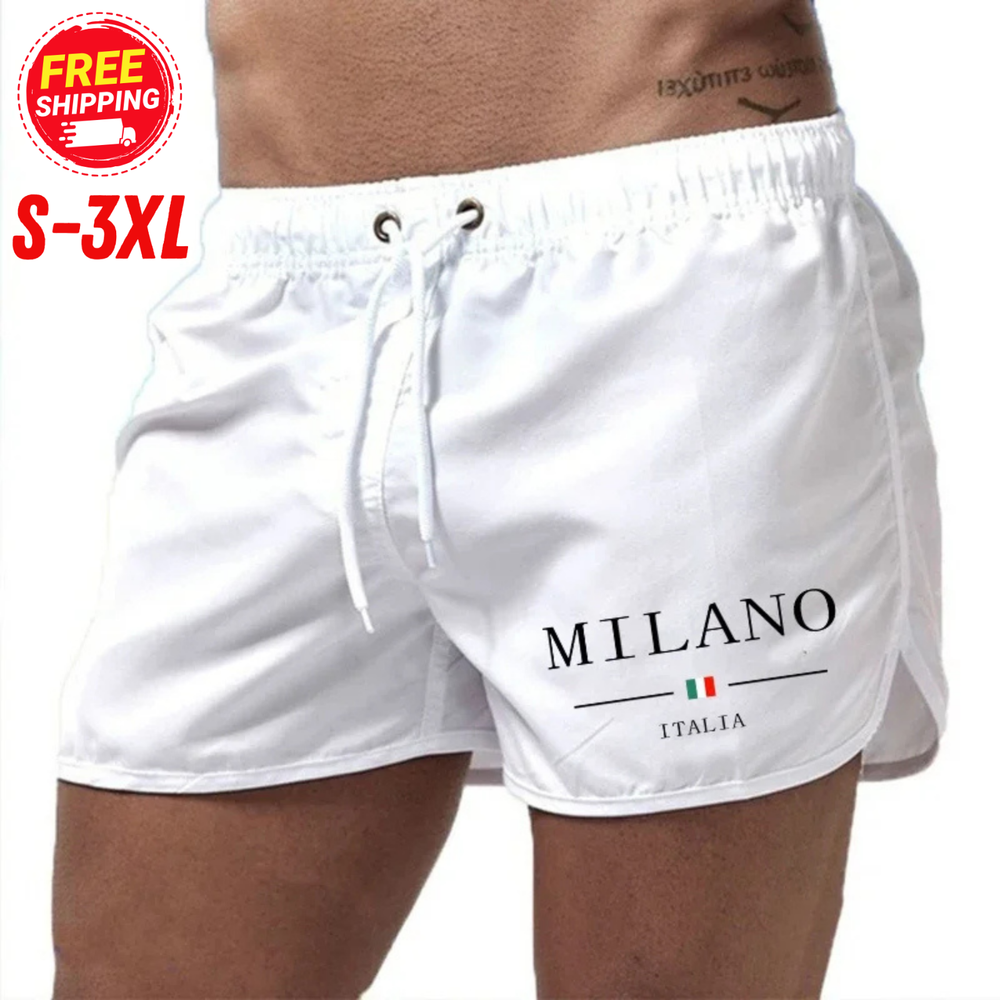 Summer Men's Beach Shorts Lightweight Surf Trunks Casual Quick Dry Swimwear Gift