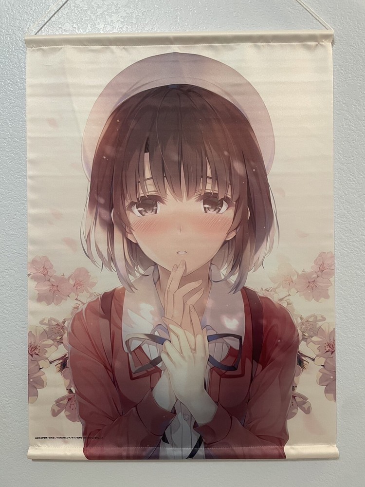 Movie Saekano Fine B2 Tapestry Wall Scroll Poster Megumi Kato azumaker Anime toy