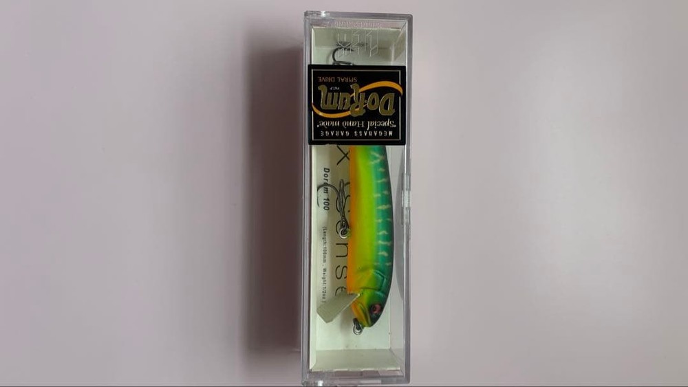 Megabass DO-RUM 100 Hand Made Topwater Lure Rare Unopened Fishing Equipment
