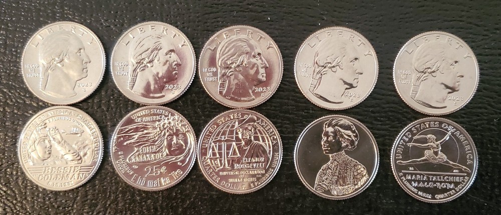 2023 American Women Quarter 1 per Honoree 