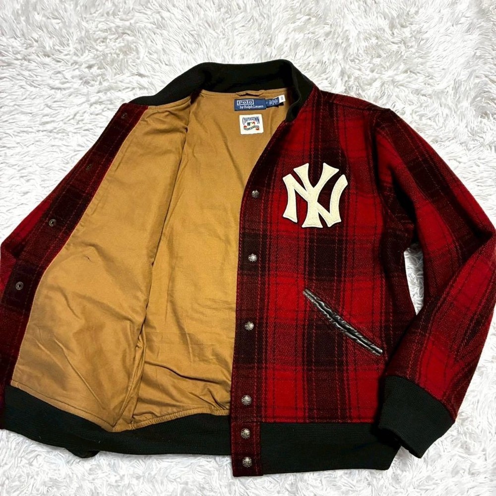 Collaboration⭐️POLO RALPH LAUREN New York Yankees stadium jacket
