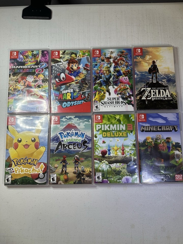 Nintendo Switch 8 game BUNDLE! All games tested and working!