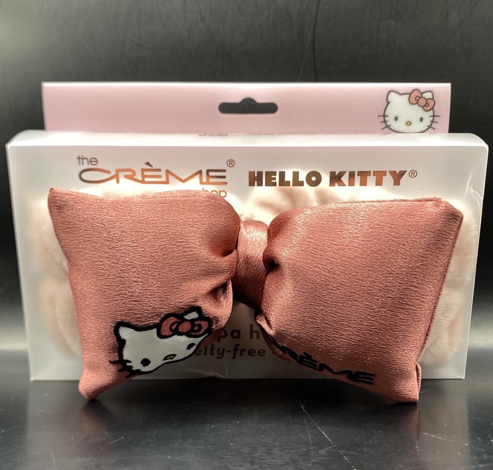 The Creme Shop x Hello Kitty Plush Spa Headband BRAND NEW