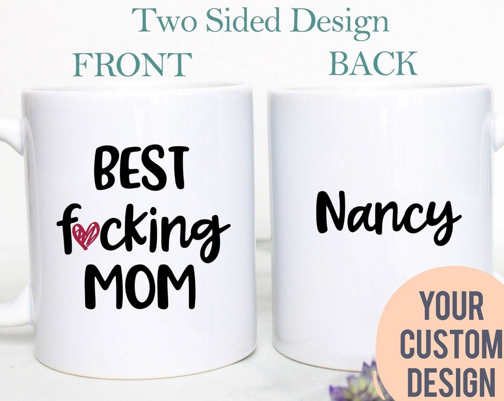 Best Fcking Mom Mug Gift Gift For Her New Mom Gift Baby Announcement Best Mom
