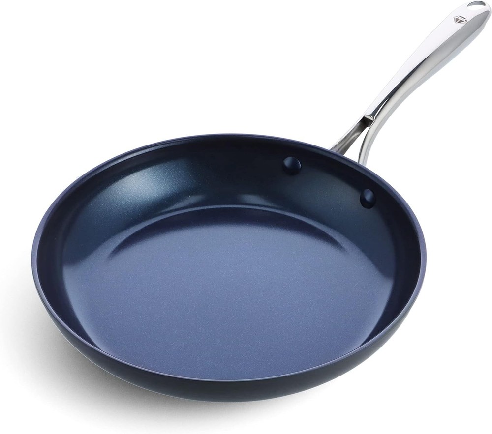 Blue Diamond Hard Anodized 10-Inch Nonstick Frying Pan Skillet Gray