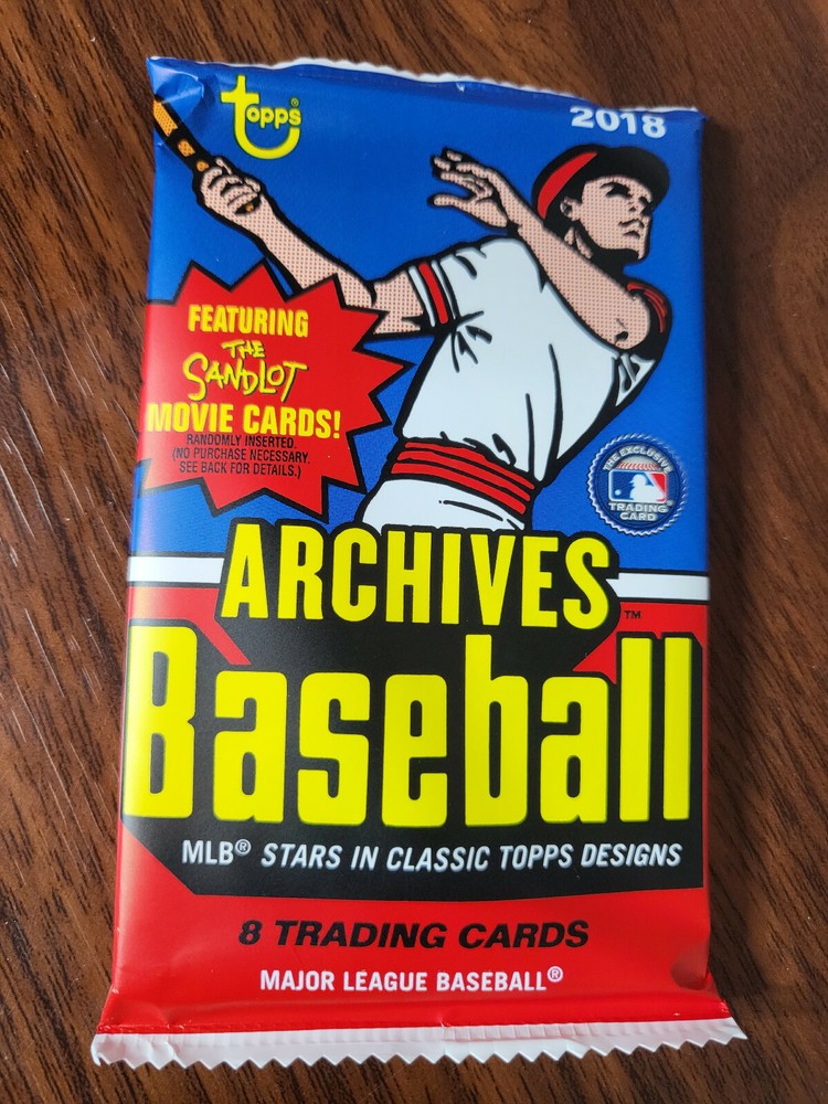 2018 Topps Archives Baseball 8 Card Pack - Set checklist within- Ohtani RC?