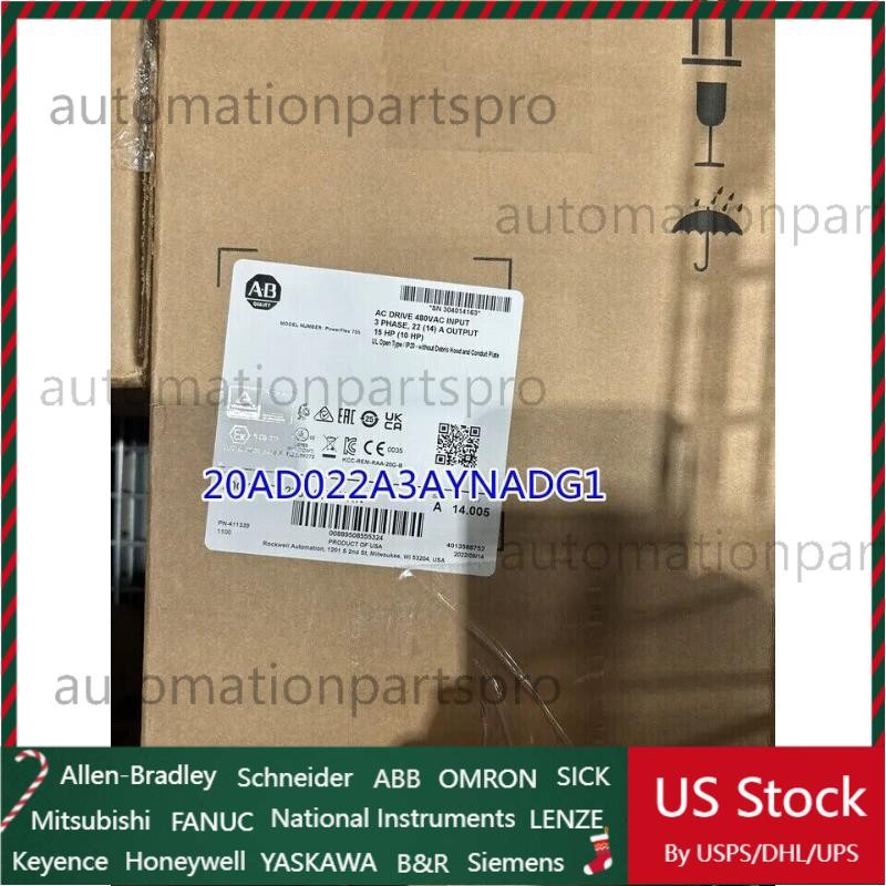 NEW 20AD022A3AYNADG1 PowerFlex 70 AC Drive