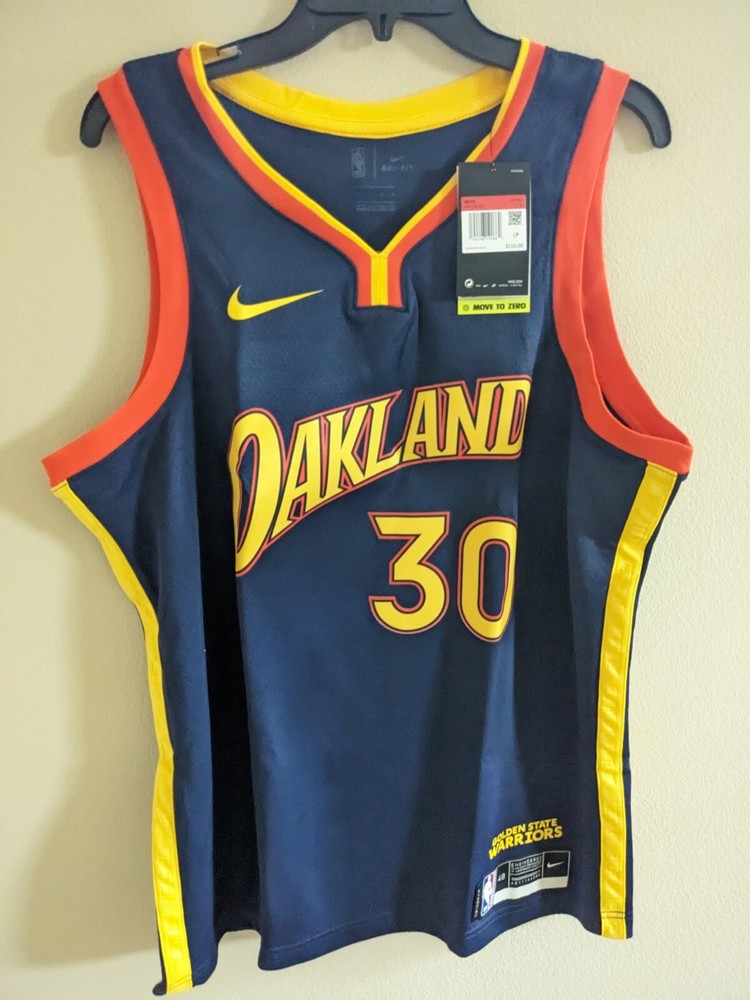 Stephen Curry Golden State Warriors Nike Swingman Oakland City Edition Jersey