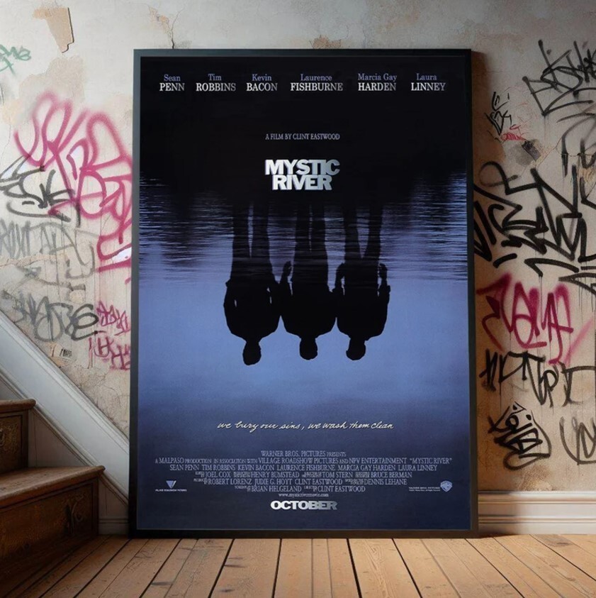 Mystic River Premium Movie Poster for Film Fans Collectibles