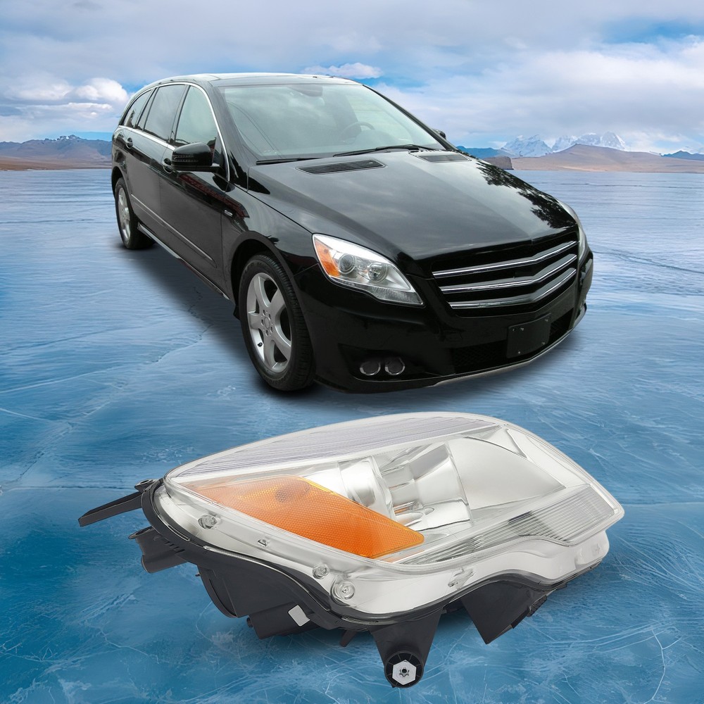 Halogen Headlight For 2010-2012 Mercedes-Benz R350 W251 Headlamp Passenger Side